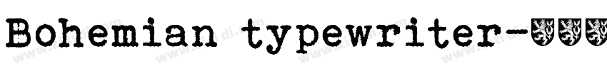 Bohemian typewriter字体转换